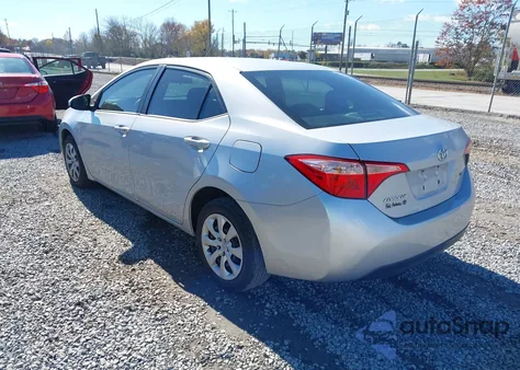 2018 Toyota Corolla Le из США, поврежденный, VIN 2T1BURHE1JC045313